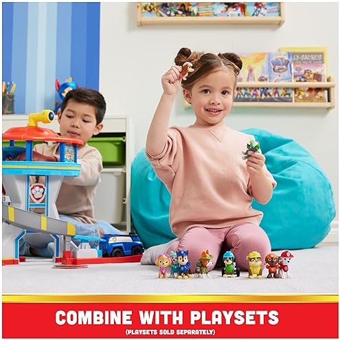 Spin Master Paw Patrol 10th Anniversary Toy Figures Gift Pack - 10 Collectible Action Figures for Kids 3+