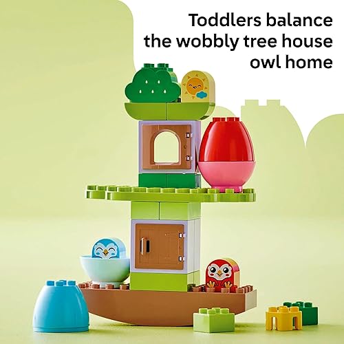 LEGO DUPLO Balancing & Stacking Tree Toy - Easter Gift for Toddlers - Preschool Learning Toy - Ages 1.5+ - 10440