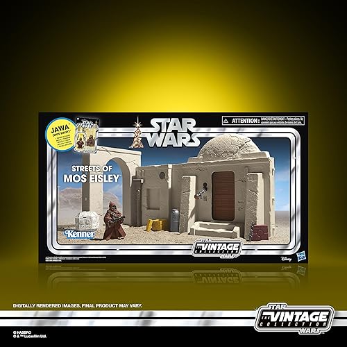 STAR WARS Vintage Collection Mos Eisley Playset 3.75" Action Figure, A New Hope