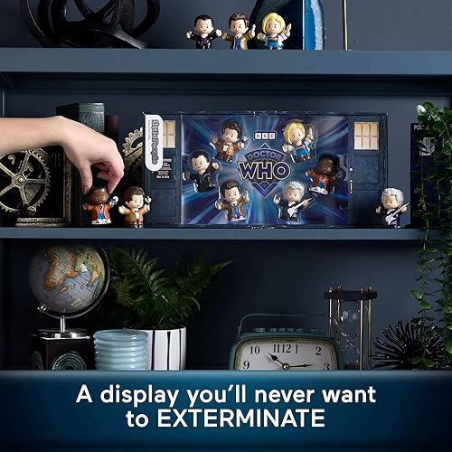 Fisher Price Doctor Who TV Series Special Edition Little People Collector Set for Adults & Fans, 6 Characters Display Pack