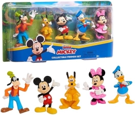 Just Play Mickey Mouse Collectible Figure Set - 5 Pack for Kids, Ages 3+