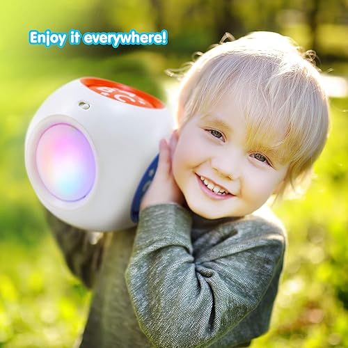 Learning Cube - Educational Musical Activity Center for Infants & Toddlers - Toys for 1 Year Olds - First Birthday Gift
