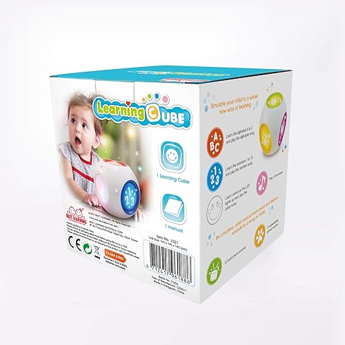 Learning Cube - Educational Musical Activity Center for Infants & Toddlers - Toys for 1 Year Olds - First Birthday Gift