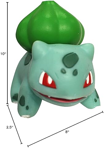 POKEMON BATTLE FIGURE 8-PACK WITH PIKACHU, BULBASAUR, SQUIRTLE, CHARMANDER, MEOWTH, JIGGLYPUFF, LOUDRED, PSYDUCK