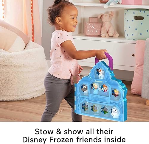 Fisher Price Disney Frozen Toddler Toy Castle Playset with Figures for Kids 18+ Months