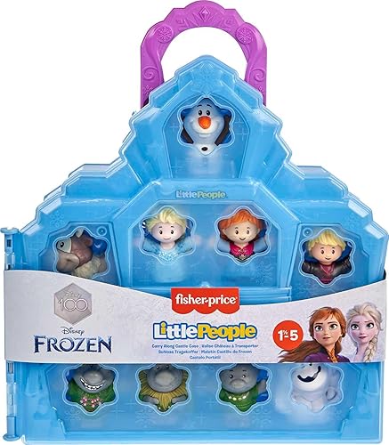Fisher Price Disney Frozen Toddler Toy Castle Playset with Figures for Kids 18+ Months
