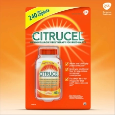 Citrucel Methylcellulose Fiber Supplement - 240 Caplets for Digestive Health