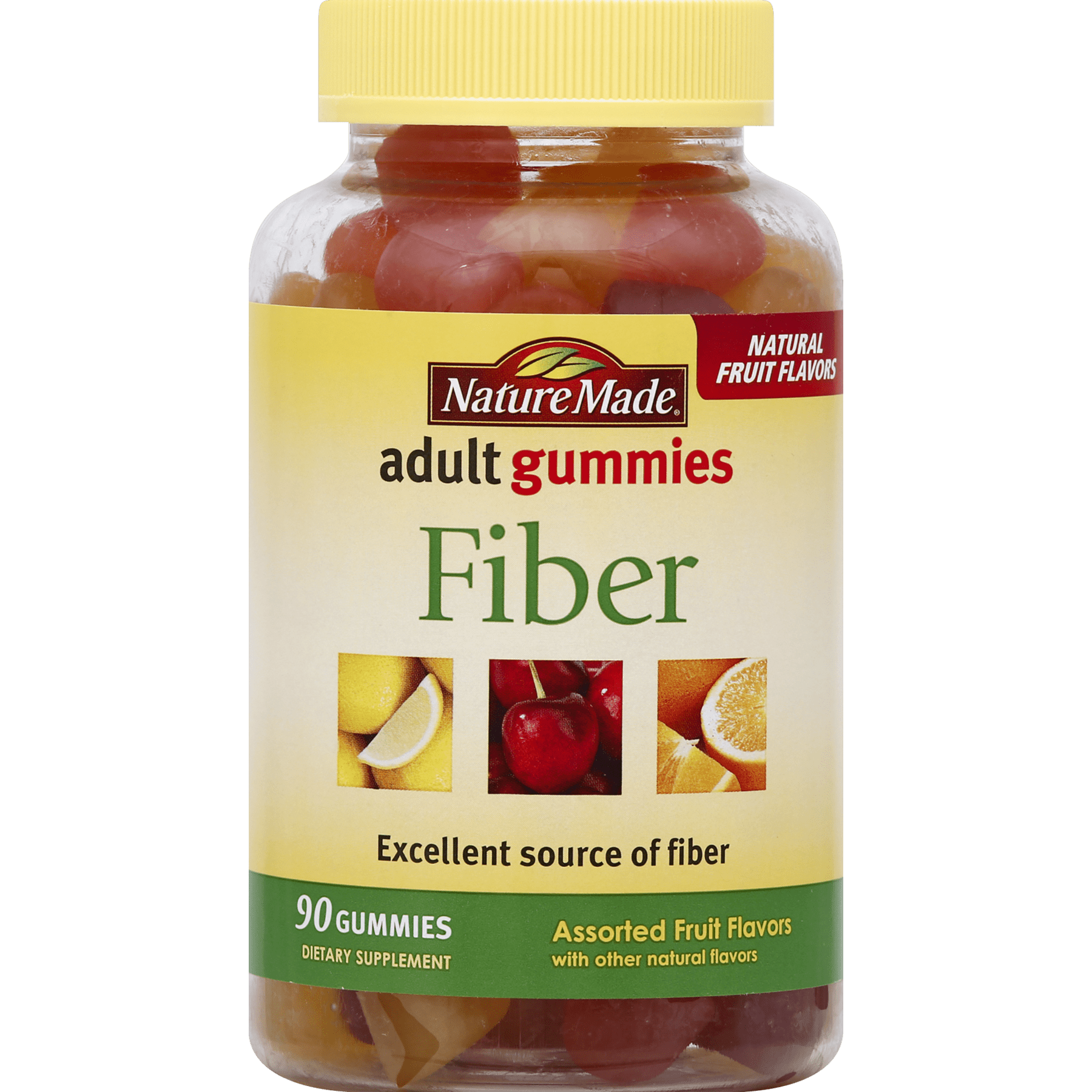 Nature Made High-Fiber Nature Made Gummies, 90 Count - 6g Dietary Fiber
