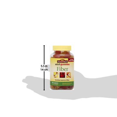 Nature Made High-Fiber Nature Made Gummies, 90 Count - 6g Dietary Fiber