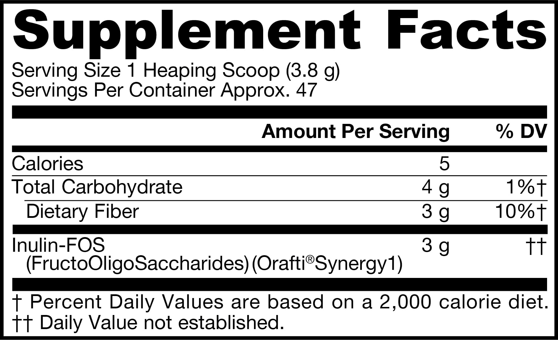 Jarrow Formulas Prebiotic Inulin-FOS, Enhances Calcium Absorption, 180g