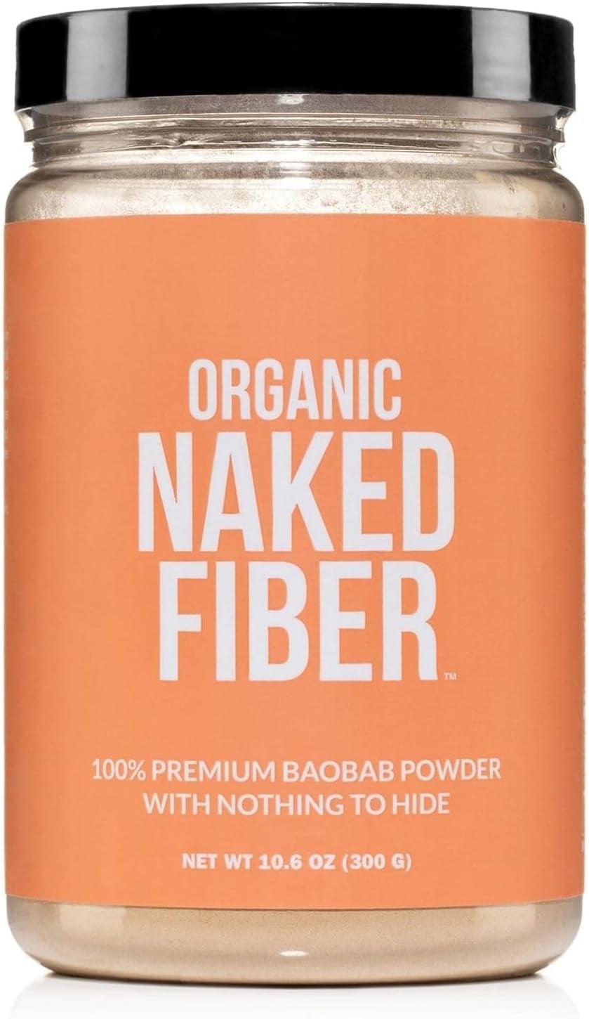 NAKED NUTRITION ORGANIC BAOBAB FIBER SUPPLEMENT POWDER - PURE AND NATURAL FIBER BOOST