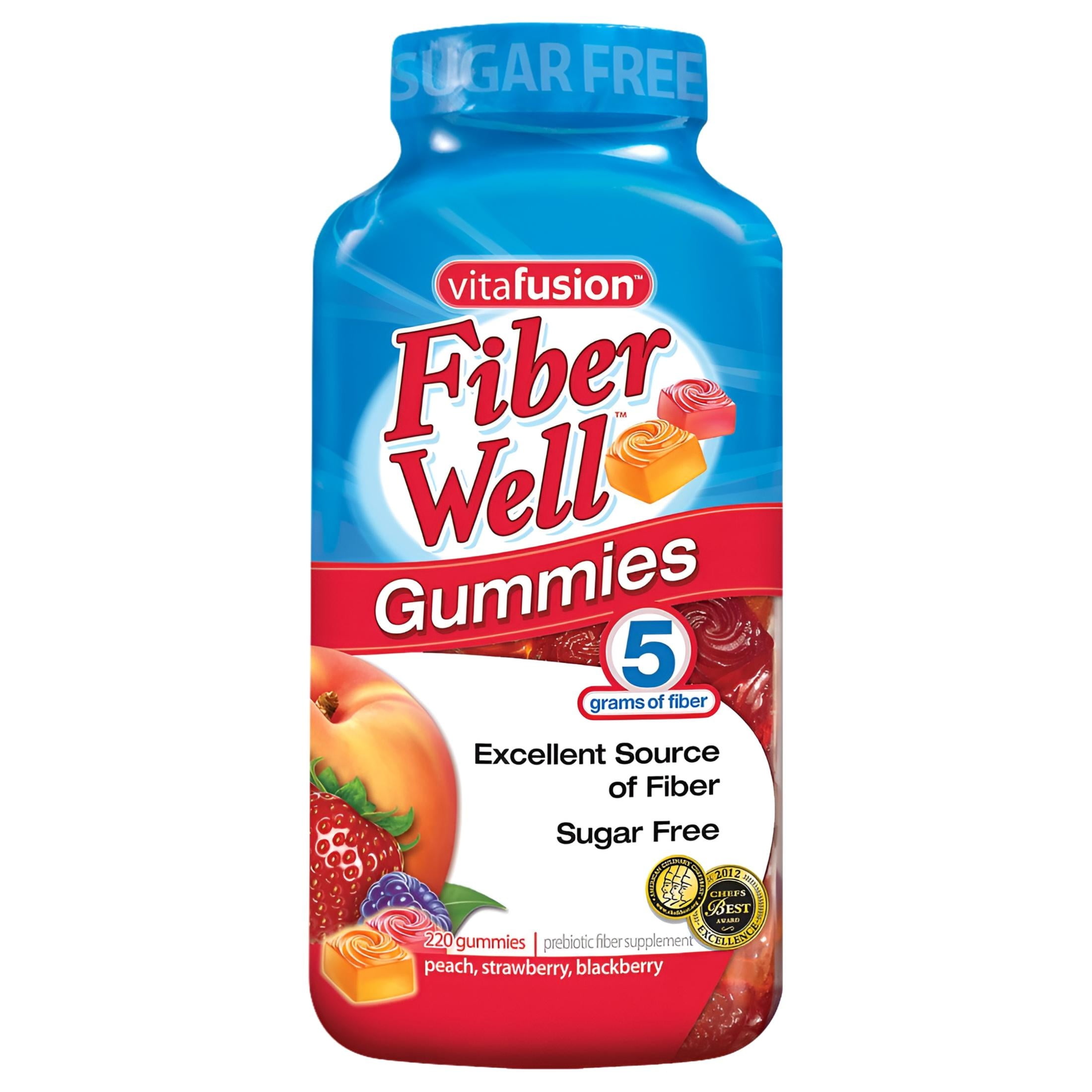 VITAFUSION FIBER GUMMIES 220 COUNT, SUGAR-FREE SUPPLEMENT