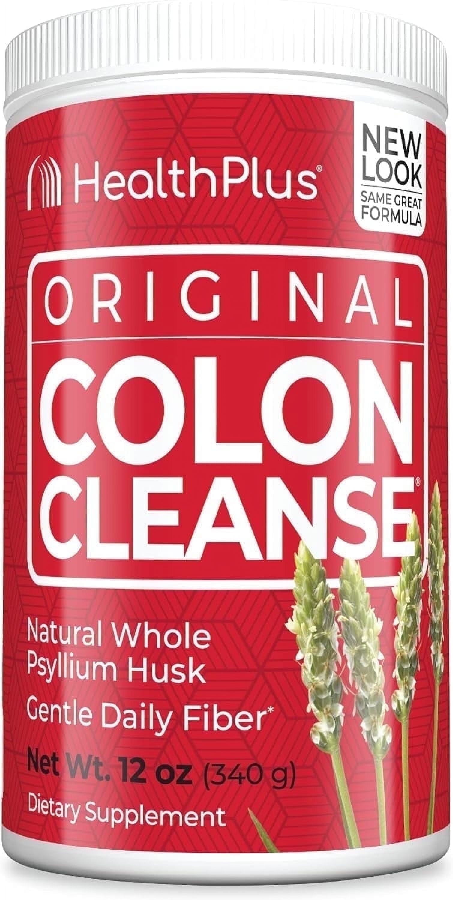 Health Plus Natural Colon Cleanse with Psyllium Husk - 12 oz