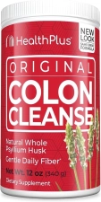 Health Plus Natural Colon Cleanse with Psyllium Husk - 12 oz