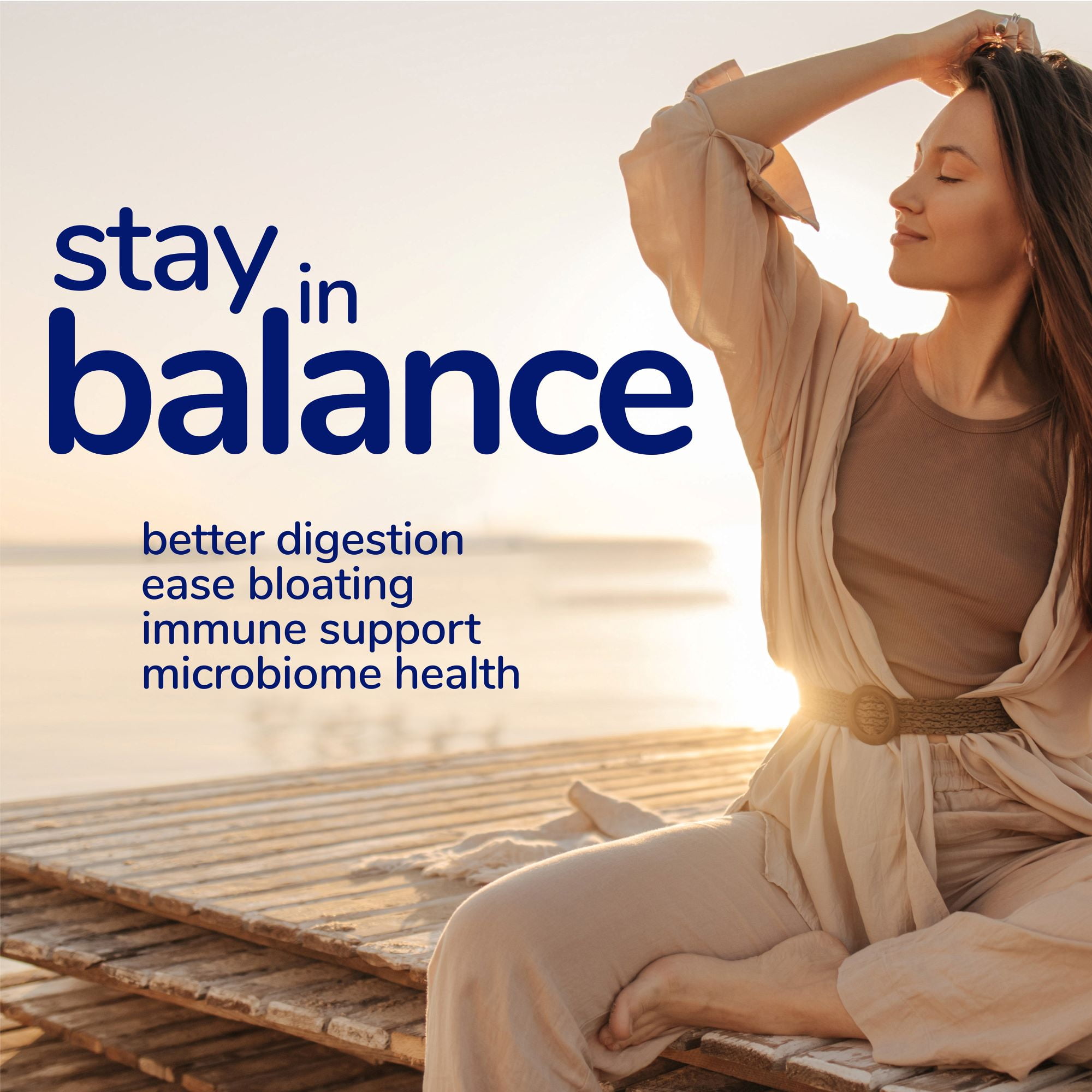 HerOwn Probiotic Capsules with 11 Prebiotic Strains for Digestive Health, Skin & Immune Support - 30 Caps