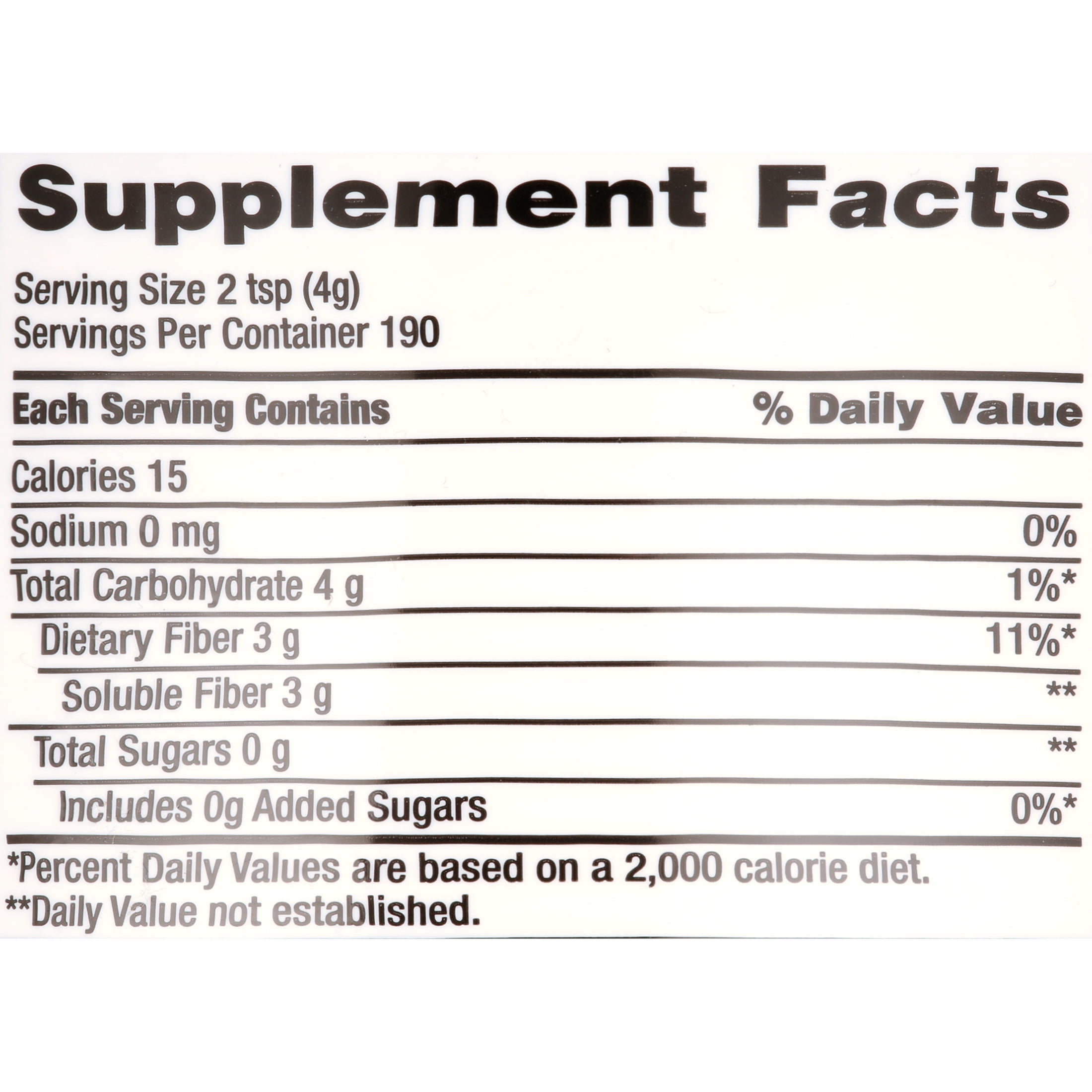 Kirkland Signature OPTIFIBER Powder - 25.6 oz, 190 Servings