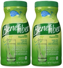 Benefiber Fiber Supplement - 730g, 190 Servings, Pack of 2