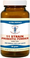 Custom Probiotics 50g 11-Strain Powder Blend - Premium Quality'