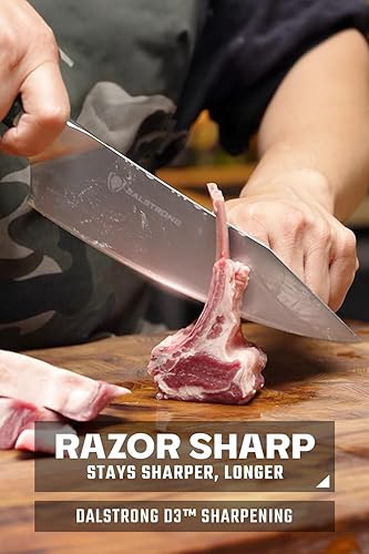 Dalstrong Valhalla Series 8" Chef Knife with HC Steel & Celestial Resin/Wood Handle