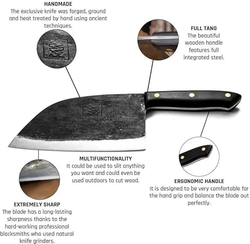 COOLINA Promaja Knife - Versatile Kitchen & BBQ Tool for Carving, Slicing, and Butchering
