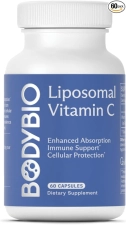 BodyBio Liposomal Vitamin C - 60 Kapsül