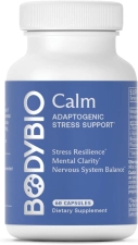 BodyBio Calm - Stress Relief Supplement - 60 Kapsül