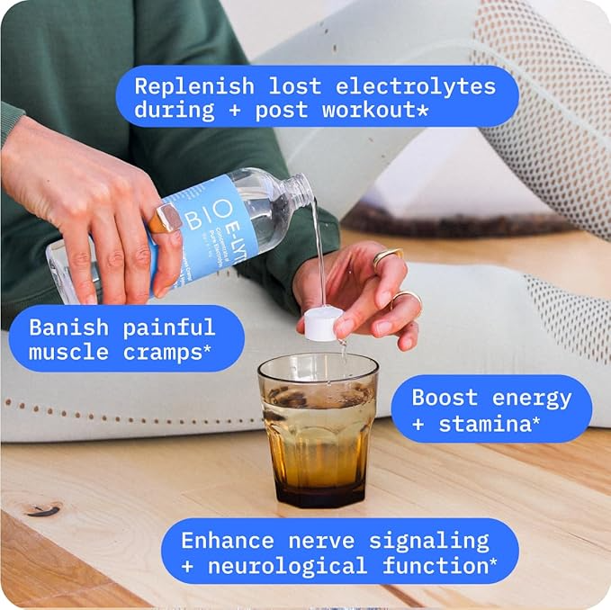 BodyBio Electrolytes Liquid for Hydration - 16 oz Concentrate