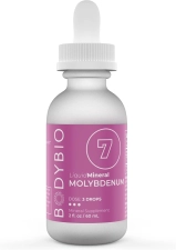 BodyBio Liquid Mineral Molybdenum - 60 ml