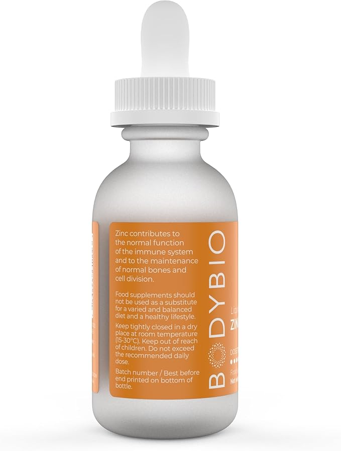 BodyBio Liquid Mineral Zinc - 60 ml