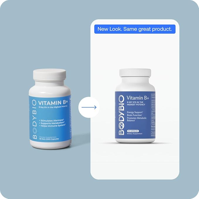 BodyBio Vitamin B - 90 Tablet