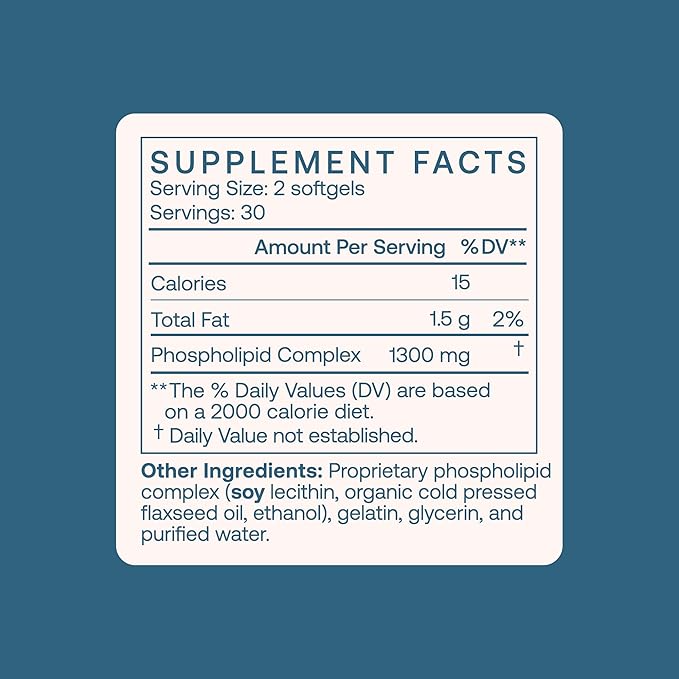 BodyBio Complex of Phospholipids - 100 Tablet