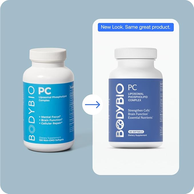 BodyBio Complex of Phospholipids - 100 Tablet