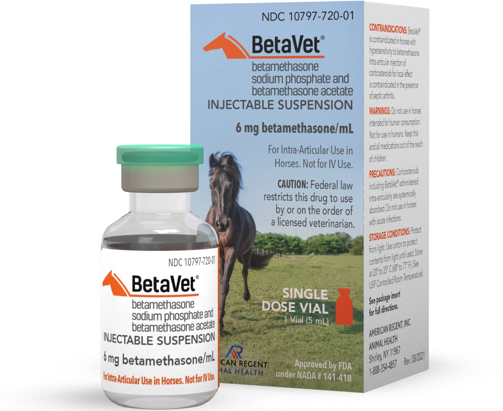 BetaVet 6 mg betamethasone/mL