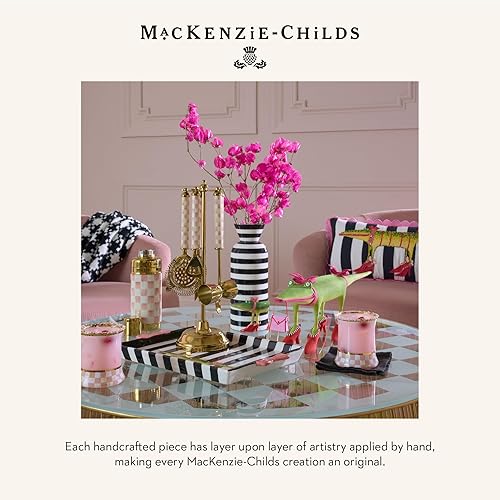 MACKENZIE-CHILDS Ceramic Decor Tray with Patience Brewster Alligator - Unique Home Decor