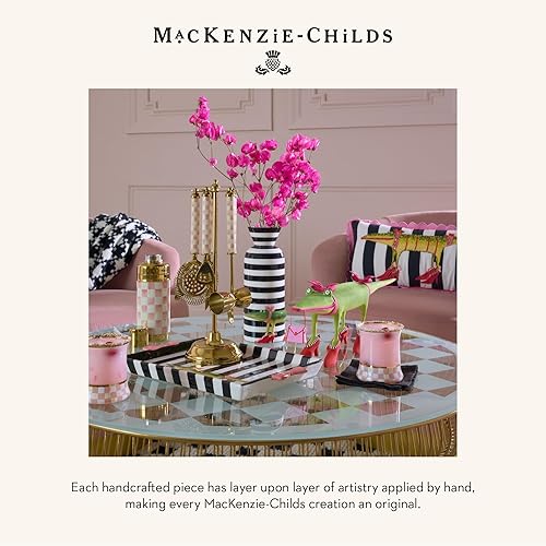 MACKENZIE-CHILDS Patience Brewster Gloria Alligator Lidded Box: Charming Small Storage Solution