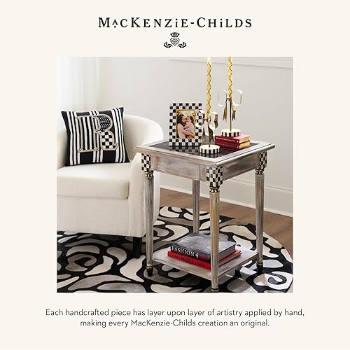 MACKENZIE-CHILDS Courtly Check Silver Plated 5x7 Frame