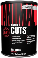 Universal Nutrition Animal Cuts Thermogenic Fat Burner - Metabolism Boost Pills for Weight Loss - Energy, Focus, Ketones Appetite Suppressant - 42 Packs