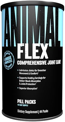 Universal Nutrition Joint Supplement with Glucosamine, Chondroitin, Turmeric, MSM for Joint Health - 44 Packs