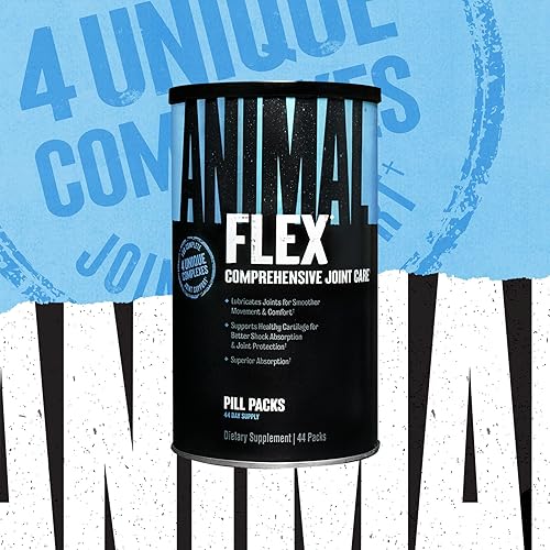 Universal Nutrition Joint Supplement with Glucosamine, Chondroitin, Turmeric, MSM for Joint Health - 44 Packs