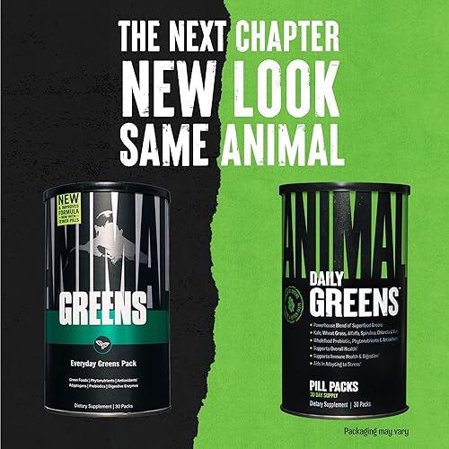 Universal Nutrition Superfood Digestive Health Pills - Daily Greens Blend for Immunity - 30 Day Supply