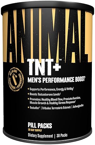 Universal Nutrition Animal TNT+ Men's Prostate & Stress Support with Nitric Oxide