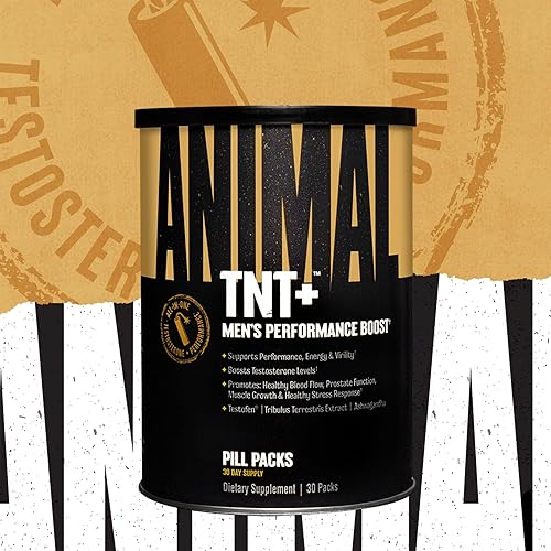 Universal Nutrition Animal TNT+ Men's Prostate & Stress Support with Nitric Oxide