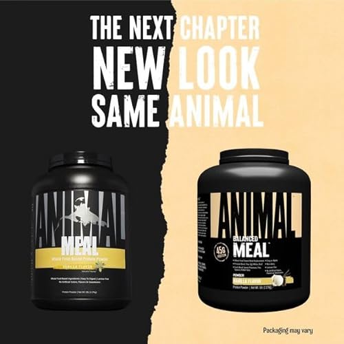 Universal Nutrition Vanilla Protein Shake for Muscle Recovery with Whole Food Ingredients - 5 lbs
