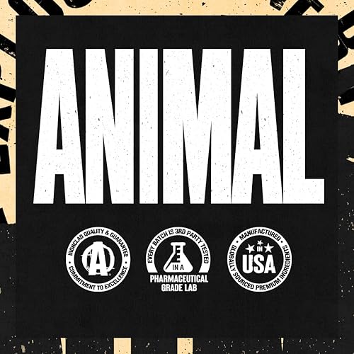 Universal Nutrition Cookies & Cream Animal Whey Isolate Protein Powder - 25g Protein, Low Sugar - Muscle Builder for Pre & Post Workout - Men & Women