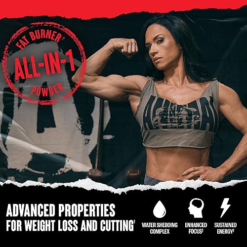 Universal Nutrition Animal Cuts Thermogenic Fat Burner Powder - Weight Loss Supplement for Metabolism, Energy, Focus, Ketones, Appetite Suppressant - Blue Ice Pop Flavor'