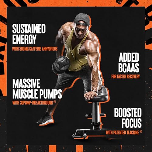 Universal Nutrition Animal Primal Muscle Hydration Preworkout Powder Strawberry Watermelon Flavor 17.9 oz'