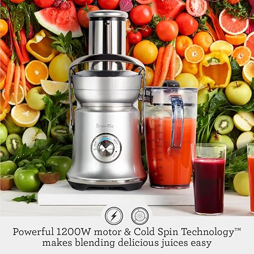 Breville Juice Fountain Cold XL - 70 oz, Stainless Steel Finish