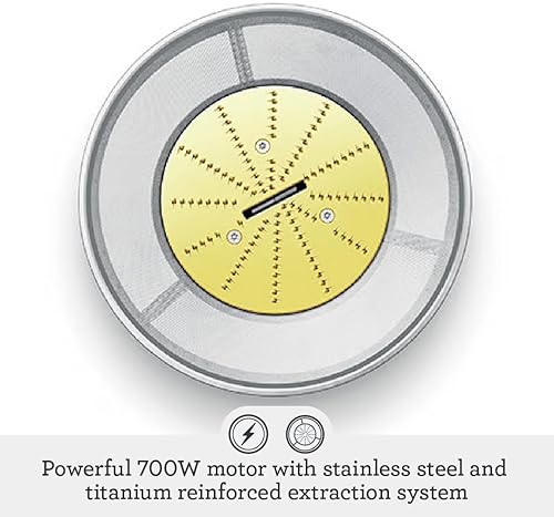 Breville Juice Fountain Compact Centrifugal Machine - 25oz Silver