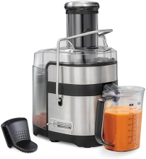 Hamilton Beach Professional Juicer Machine with 3.5" Super Chute, 1100W, Black - Easy Clean (67906)