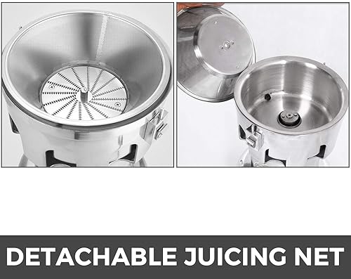 VBENLEM Commercial Heavy Duty Juicer Extractor - Aluminum and Stainless Steel Construction for Fruit and Vegetable Juicing
